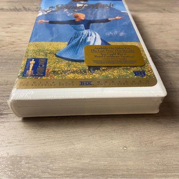 The Sound of Music (VHS, 1996, THX Digital Surround Sound Audio) New - Picture 2 of 5